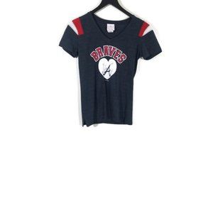 Atlanta Braves "I Love Braves Baseball" Tee Size S